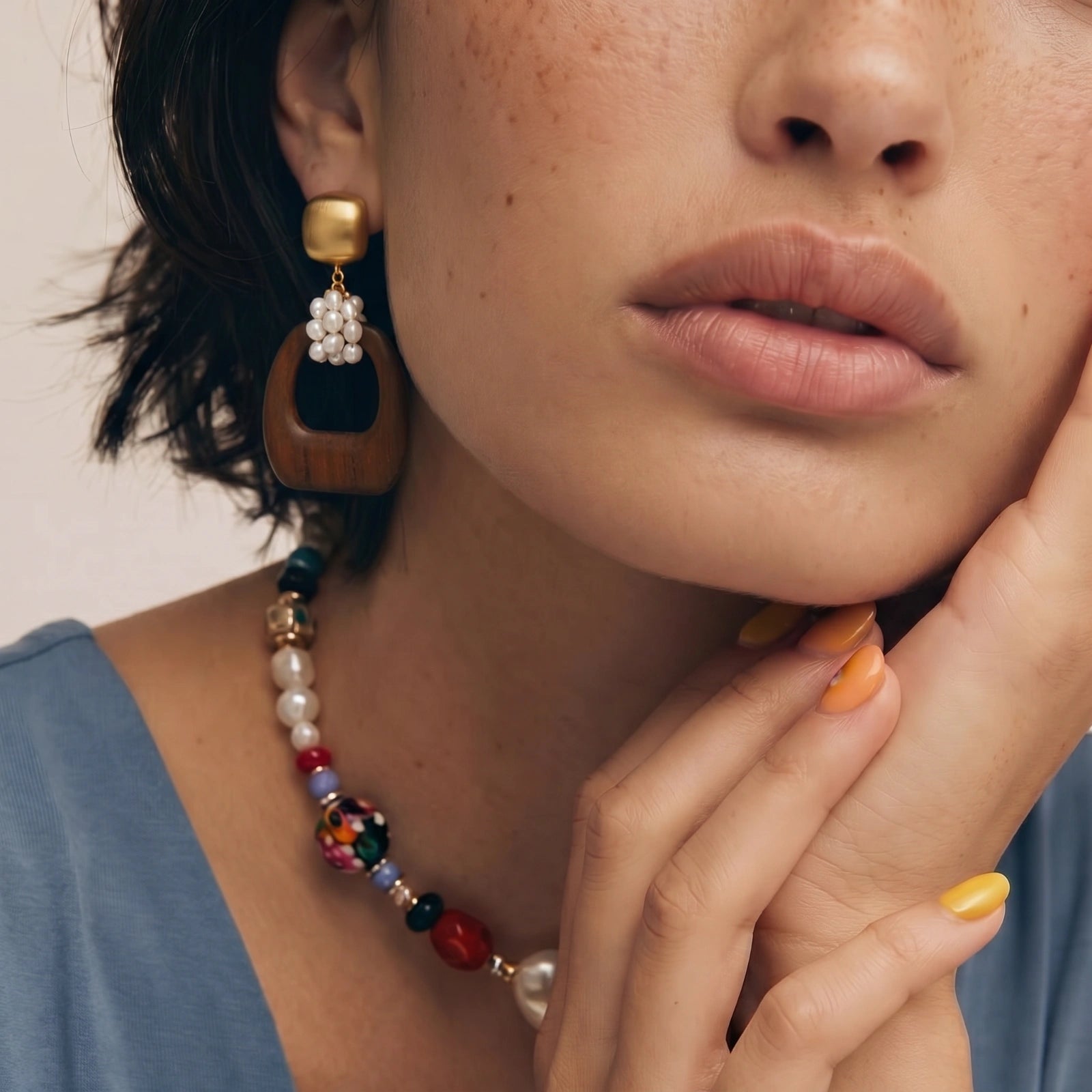 Earth Goddess Drop Earrings
