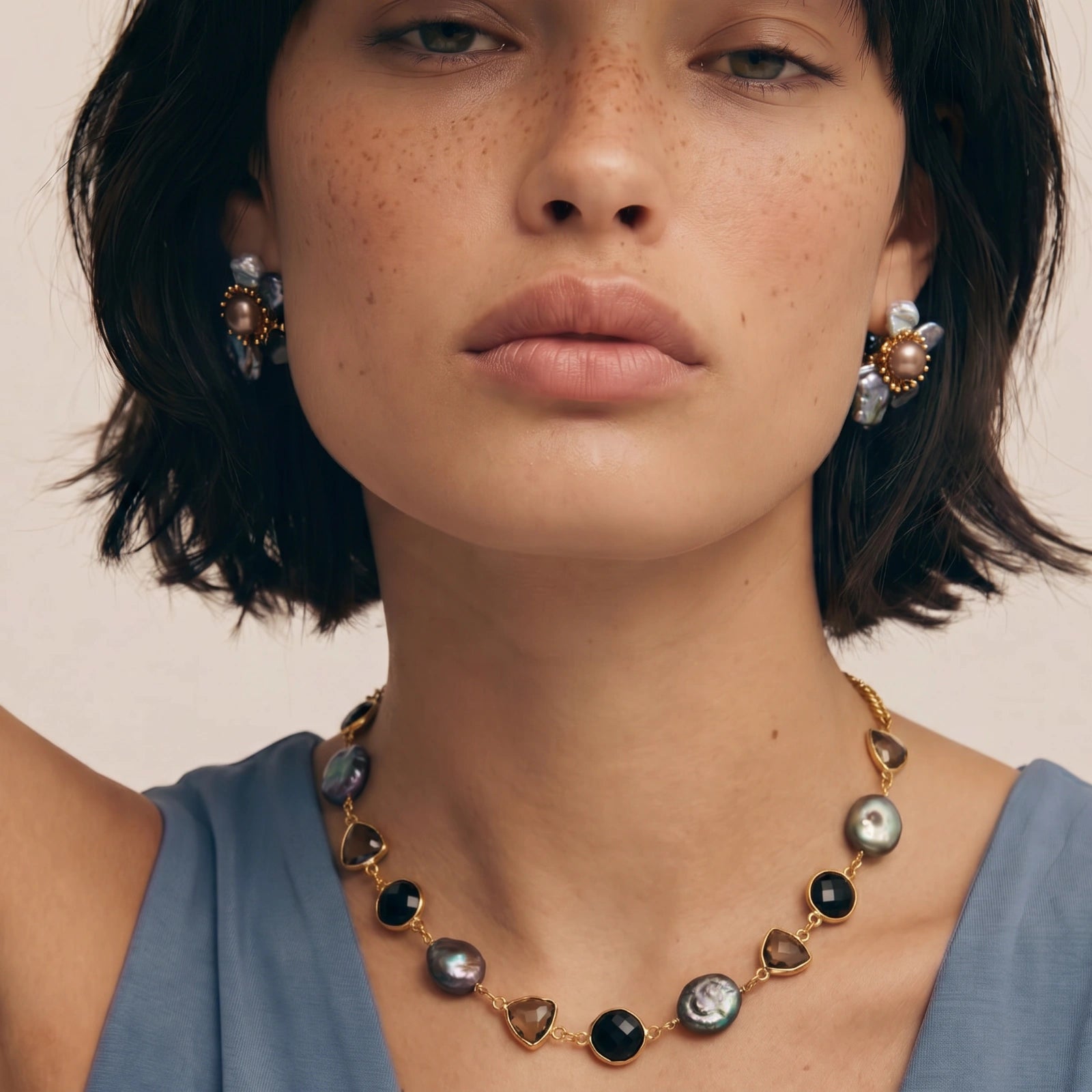 Baroque Luxe Statement Necklace