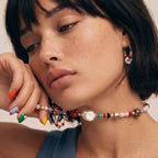 Bohemian Pearl Stack Earrings